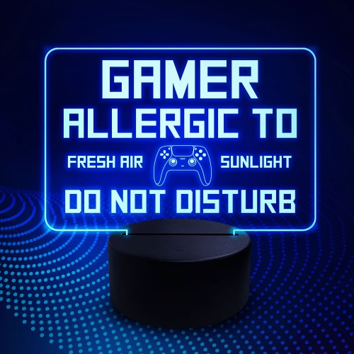 Gaming LED Neon Sign Gamer Gifts For Boys Birthday Christmas