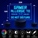 Gaming LED Neon Sign Gamer Gifts For Boys Birthday Christmas