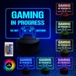 Gaming Do Not Disturb Night Light Gamer Gift For Boys Son 