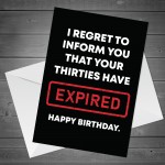 40th Birthday Card For Men Women Funny 40th Birthday