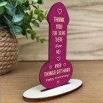 Funny Anniversary Gift Novelty Plaque For Anniversary 1st 10th