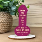 Funny Anniversary Gift Novelty Plaque For Anniversary 1st 10th