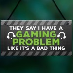 Gaming Signs For Boys Bedroom 3 PACK Gamer Gift For Son Brother 