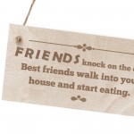 Funny BEST FRIEND PLAQUE Friendship Sign Gift For Him Her