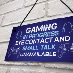 Games Room Sign For Boys Bedroom Gaming Accessories Gifts 