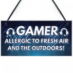 Funny Gaming Signs For Boys Bedroom 3 PACK Gamer Gift For Son