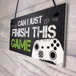 3 Pieces Gaming Sign Bundle Gamer Accessories Birthday Gift