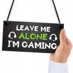 3 Pieces Gaming Sign Bundle Gamer Accessories Birthday Gift