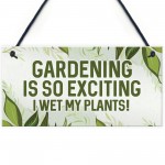 Funny Garden 3 Pack Novelty Hanging Signs Garden Shed Summer