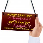 3 Pieces Funny Alcohol Hanging Bar Signs Plaque For Home Bar