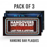 Funny Bar Alcohol Signs Gift For Friend Home Garden Bar Man Cave