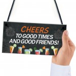 Funny Bar Alcohol Signs Gift For Friend Home Garden Bar Man Cave