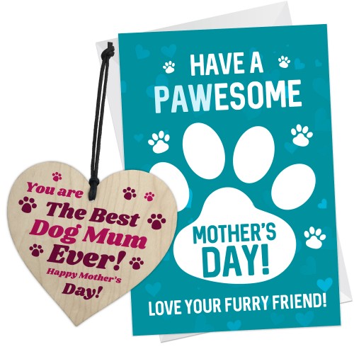 Funny Mothers Day Card From Dog Novelty Mother's Day Card