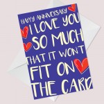 Anniversary Cards For Wife Husband Boyfriend Girlfriend Couple