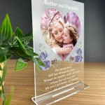 Mother Daughter Gifts Personalised Photo Plaque Gifts