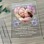 Mother Daughter Gifts Personalised Photo Plaque Gifts