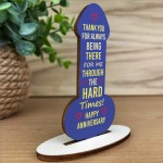 FUNNY Anniversary Present For Husband Or Wife Thank You Gift