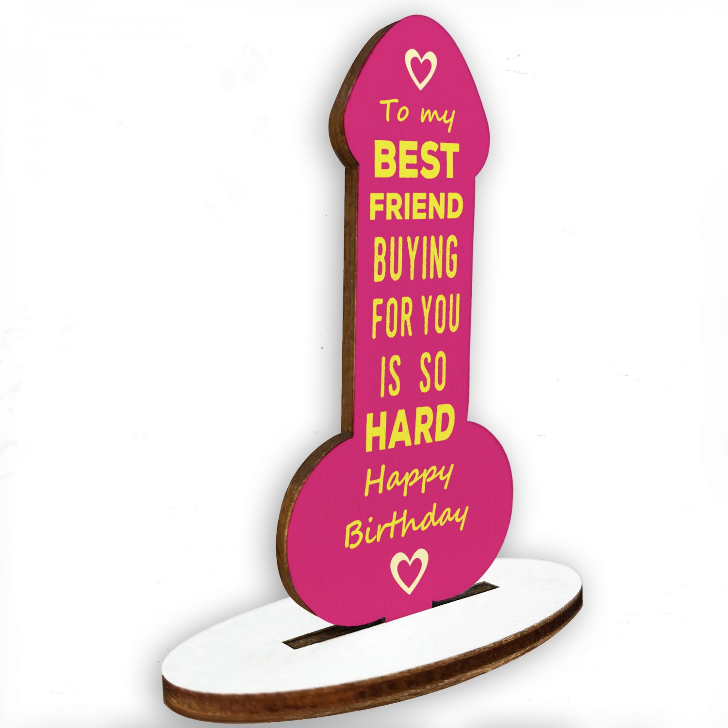 FUNNY BEST FRIEND CARD Friendship Plaque Funny Birthday Gifts