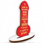Funny Birthday Gift For Men Women Wood Plaque Husband Boyfriend