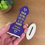 Funny Birthday Gifts For Dad Wood Plaque Dad Birthday Gift Ideas