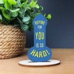 Funny Joke Birthday Gifts For Him Her Women Men Wood Plaque