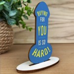 Funny Joke Birthday Gifts For Him Her Women Men Wood Plaque