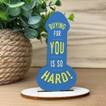 Funny Joke Birthday Gifts For Him Her Women Men Wood Plaque