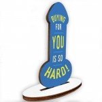 Funny Joke Birthday Gifts For Him Her Women Men Wood Plaque
