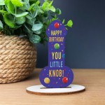 Funny Birthday Gifts For Son Dad Brother Uncle Wood Plaque