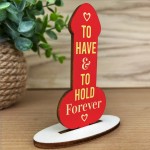 Couples Gift For Husband Wife Funny Anniversary Wedding Gift