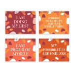 Daily Positive Affirmations Freestanding Flipbook Calendar Gift 