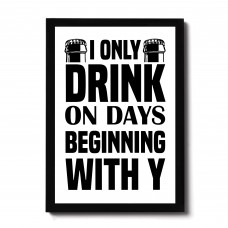 Funny Bar Signs FRAMED Print Bar Signs For Home Bar Man Cave