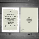 Funny Mothers Day Cards For Mum Novelty Joke Mum Nan Cards From 