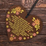 Mum Gifts Wooden Heart Poem Mothers Day Gift Birthday Gift Ideas