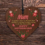 Mum Heart Birthday Mothers Day Gift For Mum Mummy Novelty