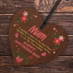 Mum Heart Birthday Mothers Day Gift For Mum Mummy Novelty