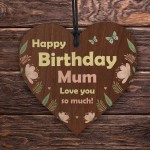 Birthday Gifts For Mum Wooden Hanging Heart Gifts From Daughter