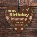 Birthday Gifts For Mummy Wooden Hanging Heart Mummy Gifts