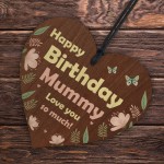 Birthday Gifts For Mummy Wooden Hanging Heart Mummy Gifts