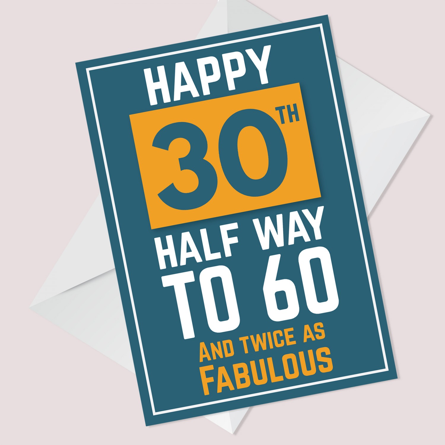 Wife 30th sales birthday card