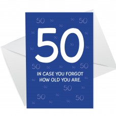 50th Birthday Cards For Men Brother Son Dad Funny 50th Birthday