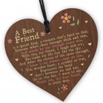 A Best Friend Gift For Birthday Thank You Gift For Women Heart
