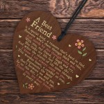 A Best Friend Gift For Birthday Thank You Gift For Women Heart