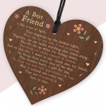 Friendship Gifts For Her Wood Heart Novelty Best Friend Gifts