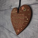 Friendship Gifts For Her Wood Heart Novelty Best Friend Gifts
