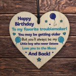 Funny Birthday Gift For Son From Mum 18th 21st 30th Heart