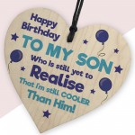 Son Gifts From Mum 18th 21st 30th Birthday Gift For Son Heart