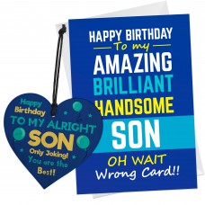Funny Birthday Gifts For Son From Mum And Dad Birthday Card