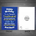 Birthday Card For Son Funny Humour Son Card From Mum Dad