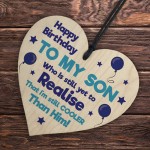 Birthday Card For Son Funny Humour Son Card From Mum Dad